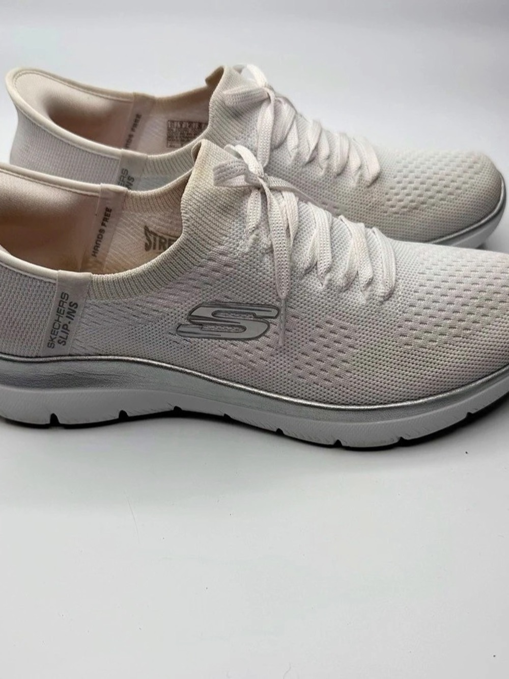 Skechers Hands Free Slip-ins: Summits - Night Chic Sneakers White US 11, UK 8